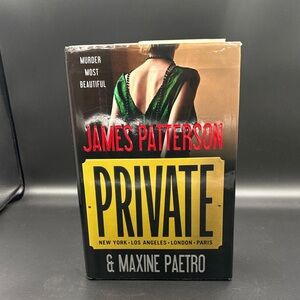 James Patterson 'Private' Hardcover Book